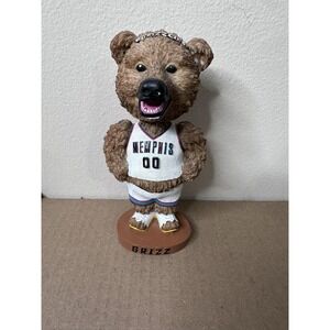 Vintage Memphis Grizzlies Grizz Bobblehead Brown NBA Basketball Bobble Dobbles